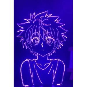 Luminária em Acrílico Hunter x Hunter 04 Killua